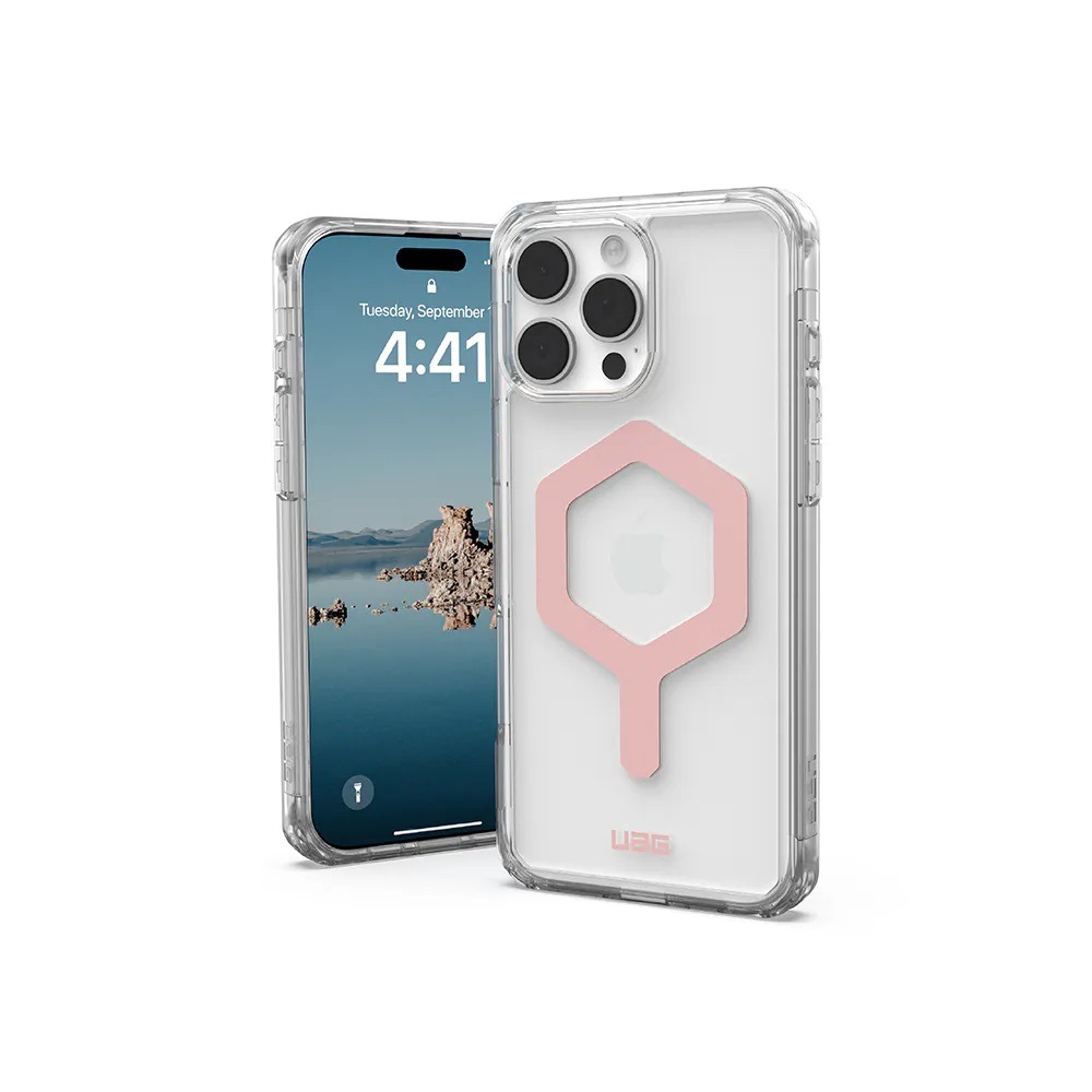 UAG 極透明（玫瑰金圈）
