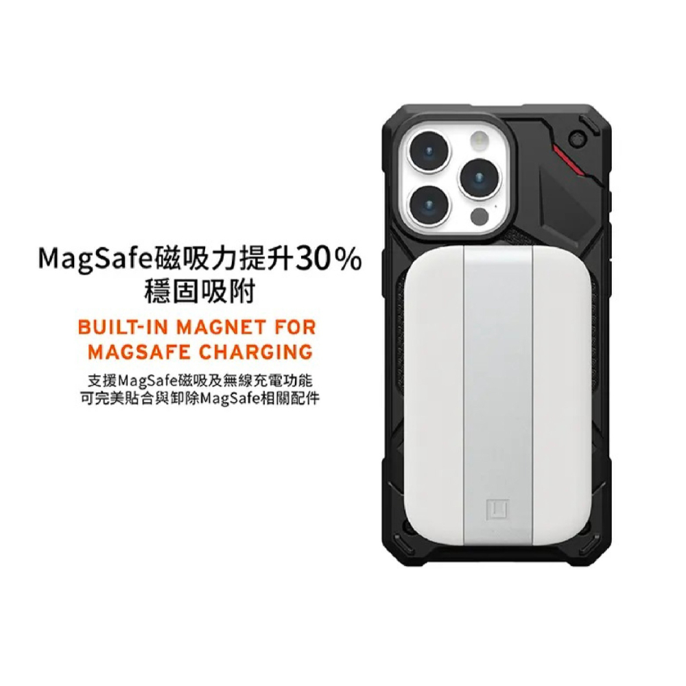 UAG 磁吸 頂級 特仕版 耐衝擊 MagSafe 保護殼 防摔殼 適 iPhone 16 Plus Pro Max-細節圖7