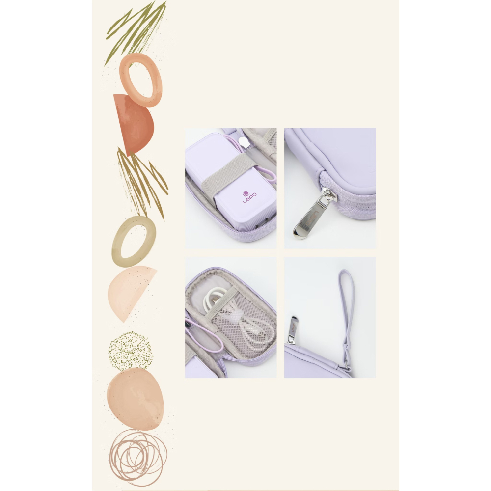 LaPO 20W 雙向 快充 二合一充電器 行動電源 WT-06 質感 收納包 保護套-細節圖5