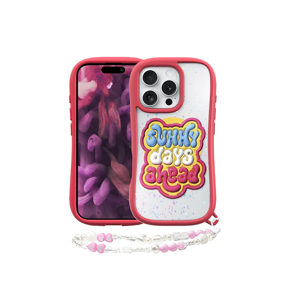 LAUT 磁吸手繩 炫彩紅