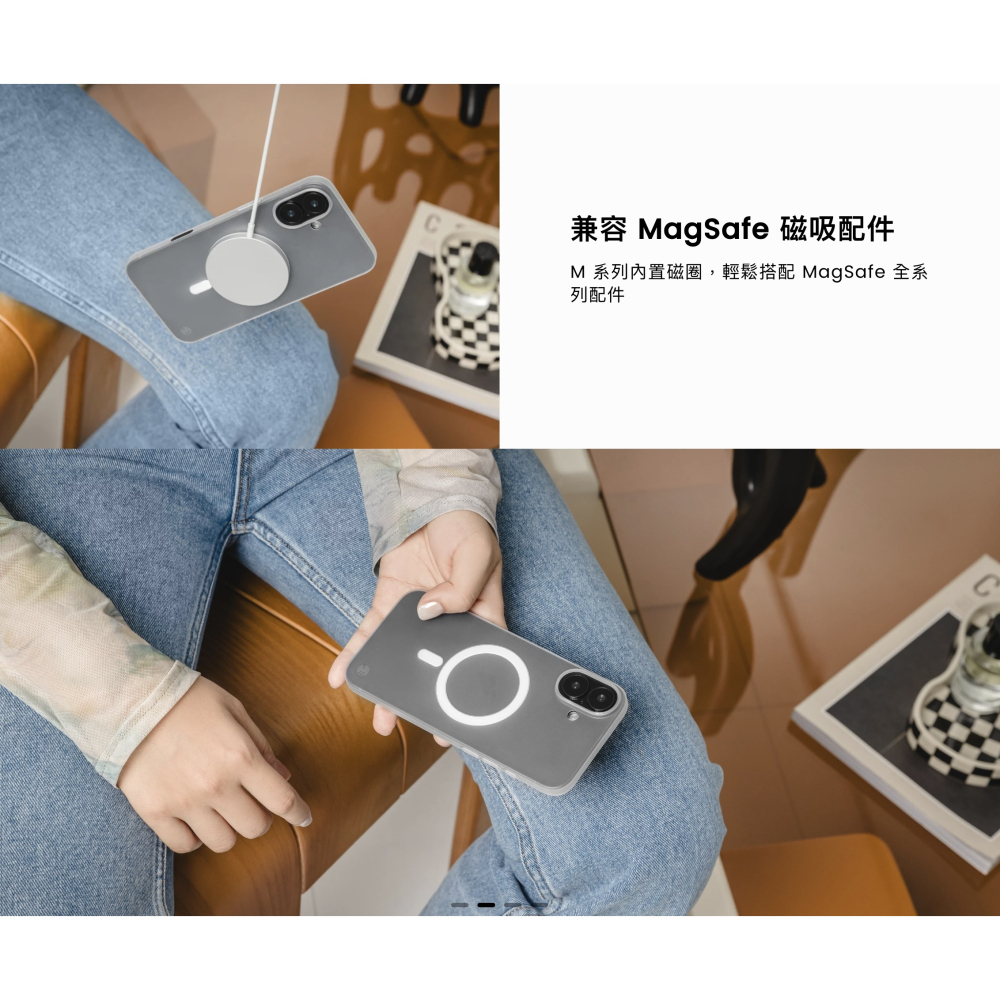 Switcheasy 0.35 輕薄 MagSafe 手機殼 保護殼 磁吸 iPhone 16 pro plus max-細節圖4