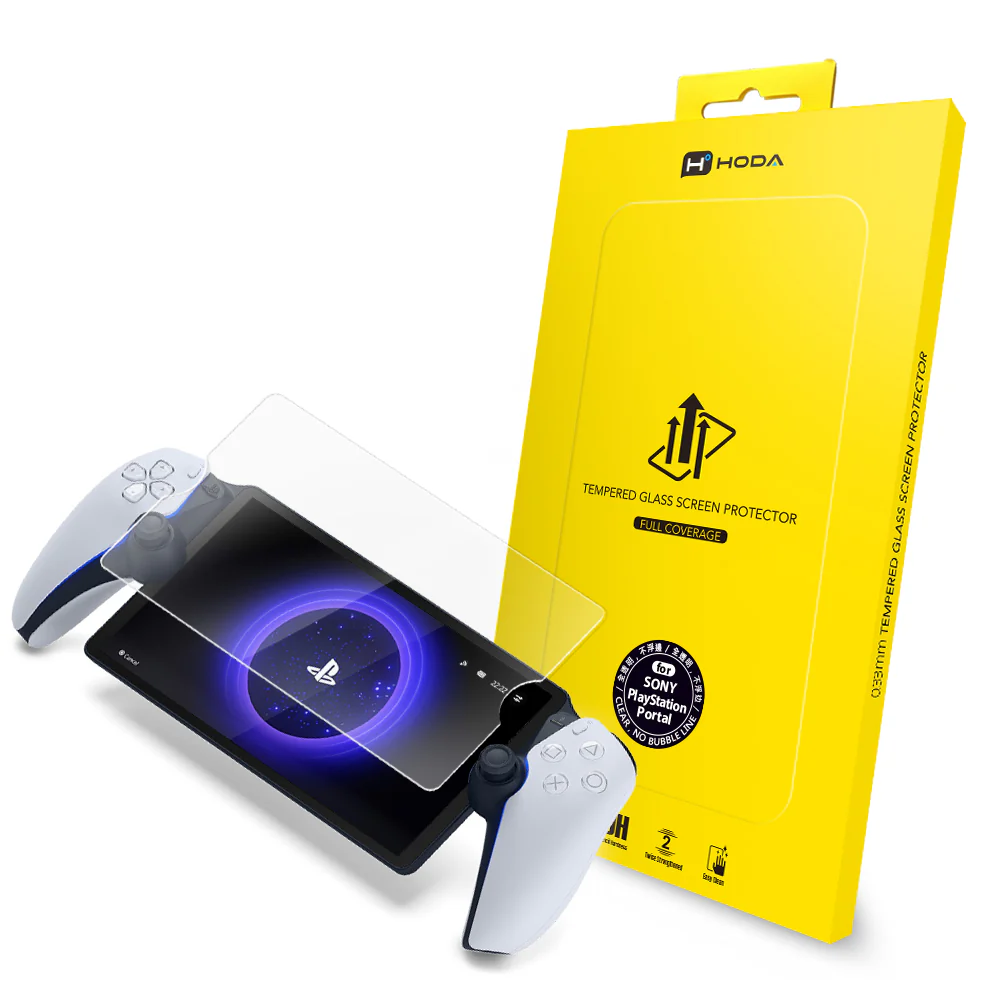HODA 亮面 玻璃貼 保護貼 適 SONY PlayStation Portal-規格圖9