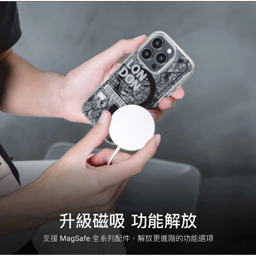 MAGEASY Urban M 城市 磁吸 MagSafe防摔殼 手機殼 iPhone 16 Plus Pro Max-細節圖7