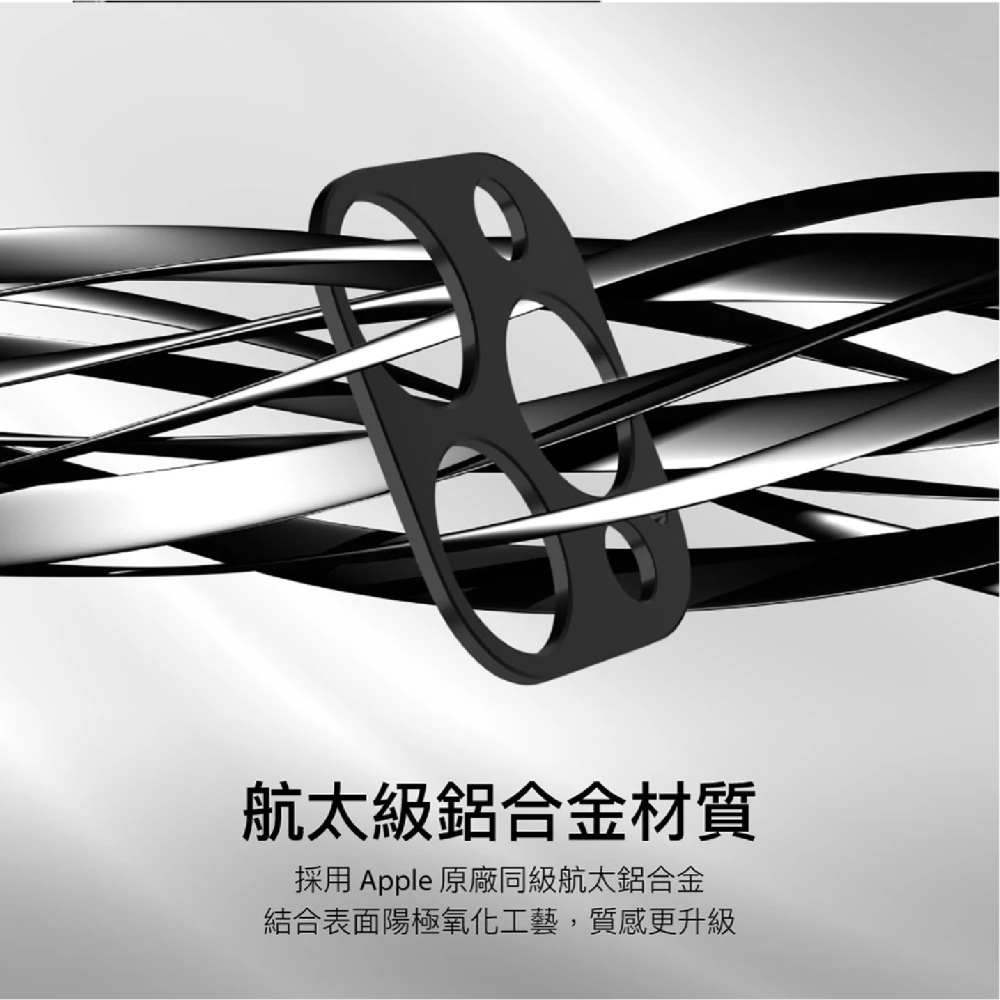 SwitchEasy 全覆蓋 鋁合金鏡頭貼 保護貼 iPhone 16 15 Plus Pro Max-細節圖4