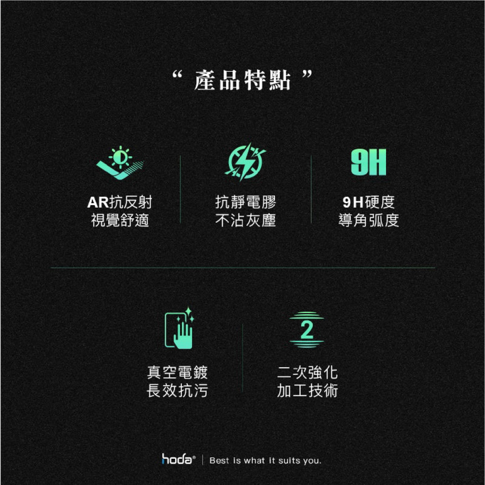 HODA 德國萊因 9H 抗反射 抗藍光 玻璃貼 螢幕貼 保護貼 SONY PlayStation Portal-細節圖3