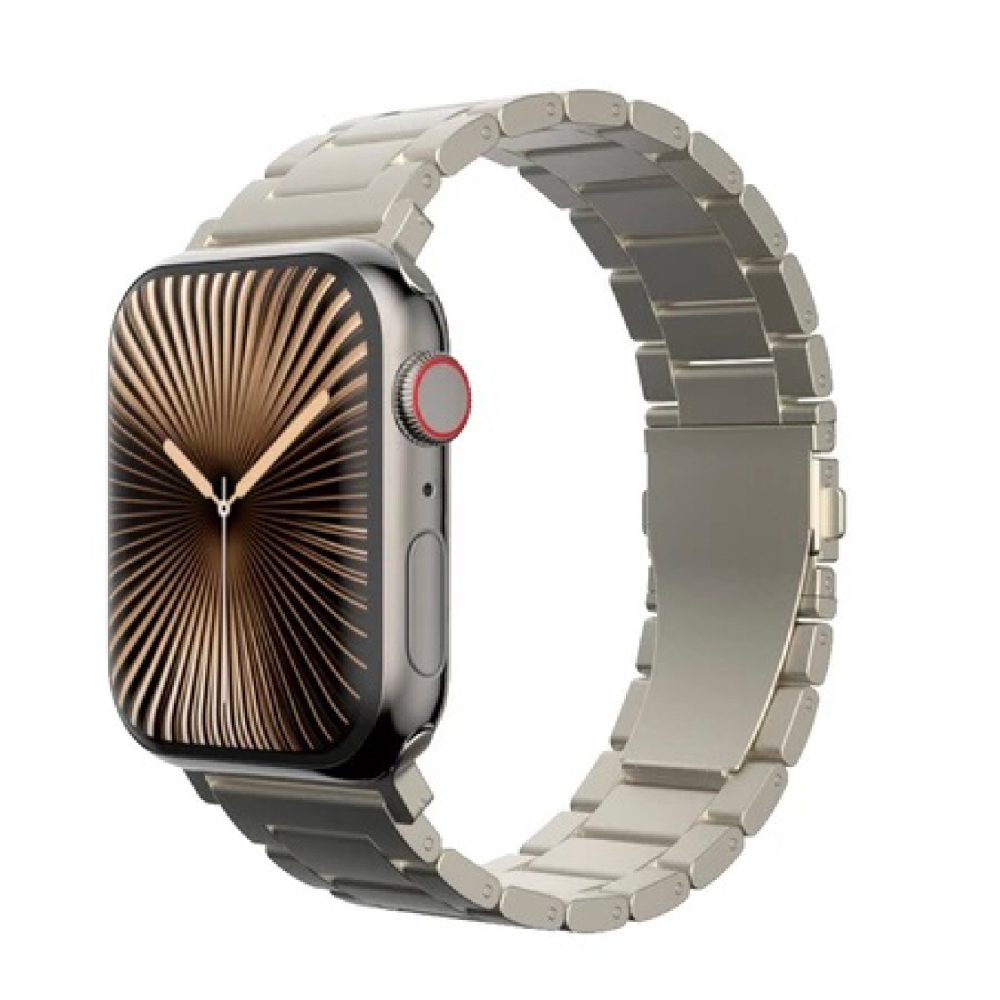 JTLEGEND Titanium 鈦合金 輕量 金屬 錶帶 Apple Watch 42 44 45 46 49mm-細節圖2