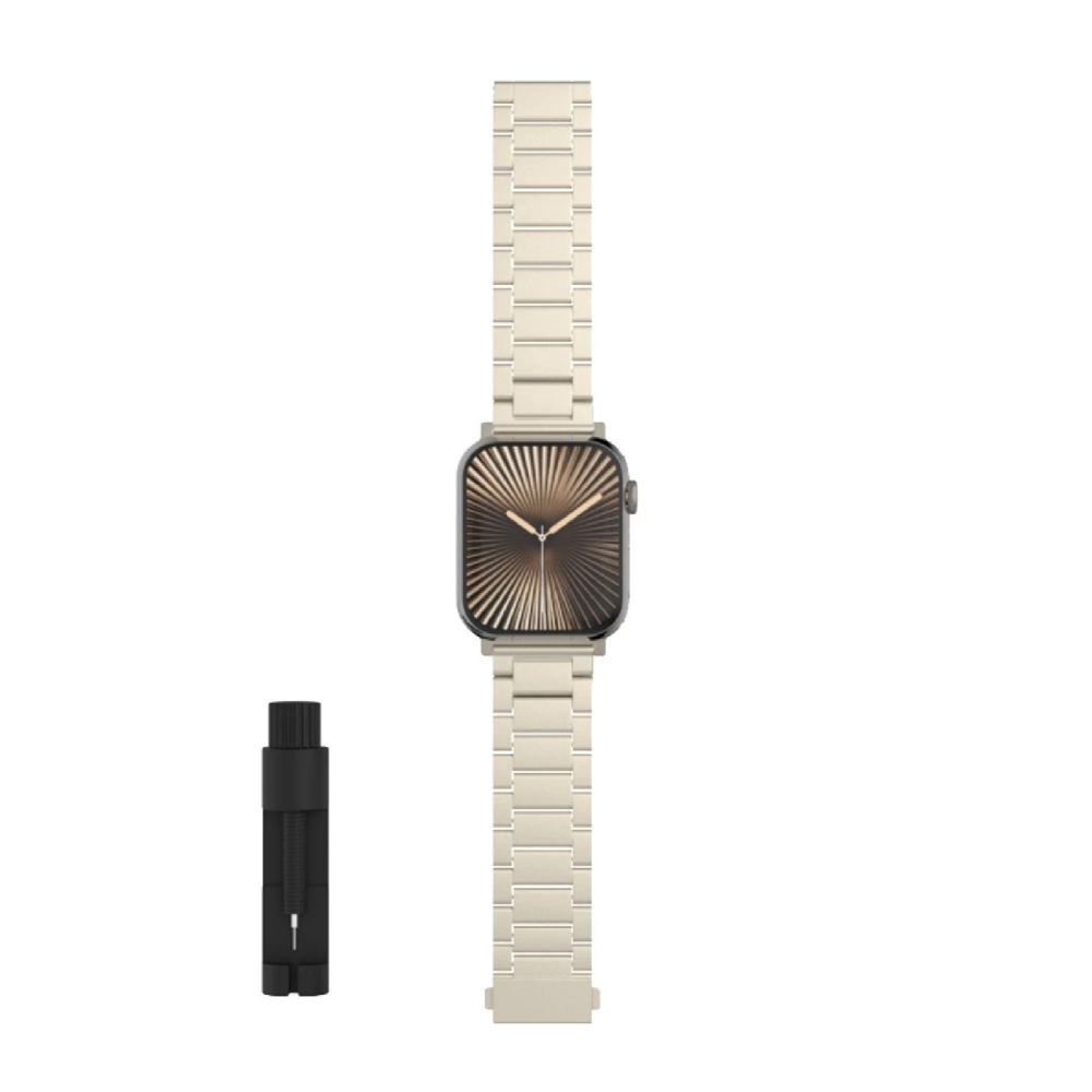 JTLEGEND Titanium 鈦合金 輕量 金屬 錶帶 Apple Watch 42 44 45 46 49mm-細節圖6