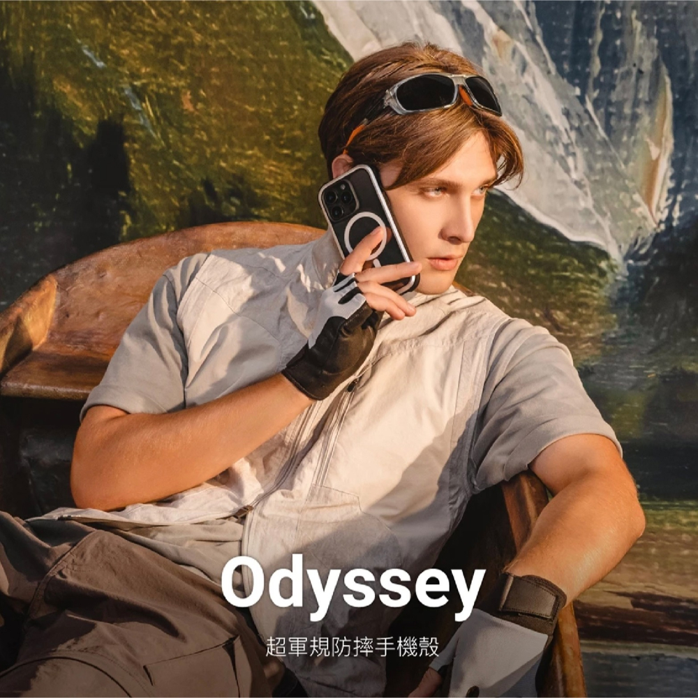 MAGEASY Odyssey Ｍ 支援 MagSafe 防摔殼 iPhone 16 Plus Pro Max-細節圖9
