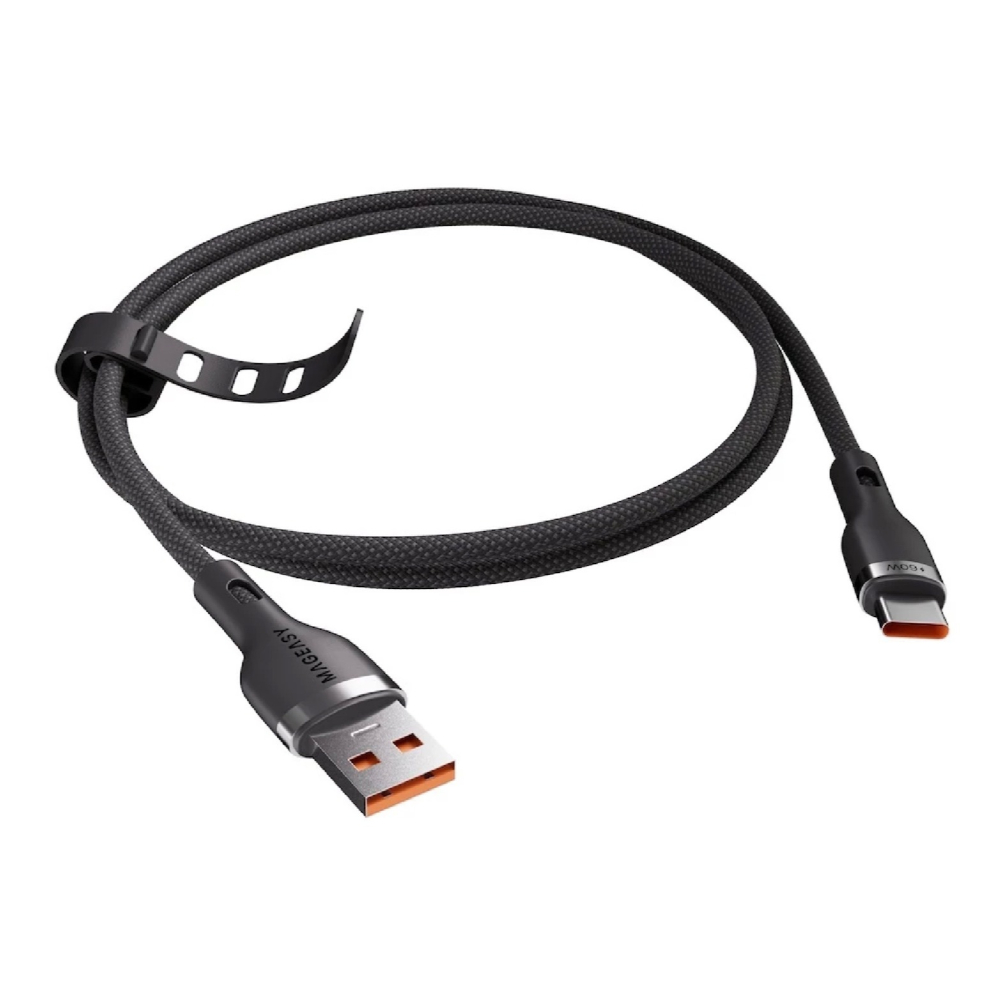 MAGEASY Wire USB A to C 60W PD 傳輸線 編織線 快充線 iPhone 16 15 S24-細節圖2