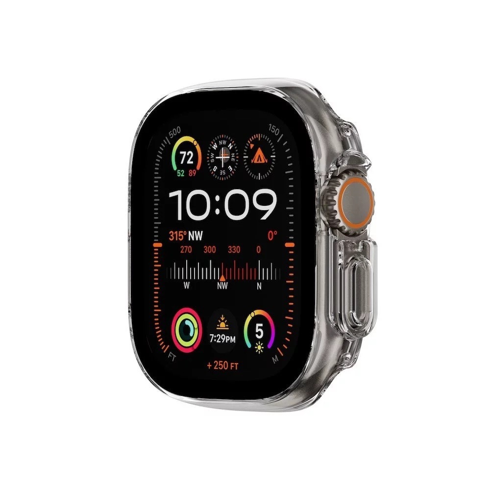 SwitchEasy 9H 鋼化 玻璃 防水 手錶殼 保護殼 Apple Watch 41 45 mm-規格圖9