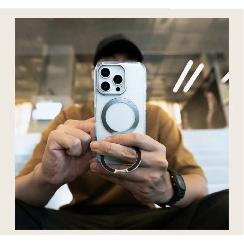 SOLiDE 天使之環 磁吸 Magsafe 防摔殼 手機殼 保護殼 iPhone 16 Plus Pro Max-細節圖4