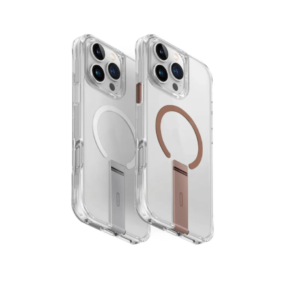 UNIQ Eleva 任意 調整 傾斜 支架 磁吸 防摔殼 保護殼 iPhone 16 Pro Max-細節圖2