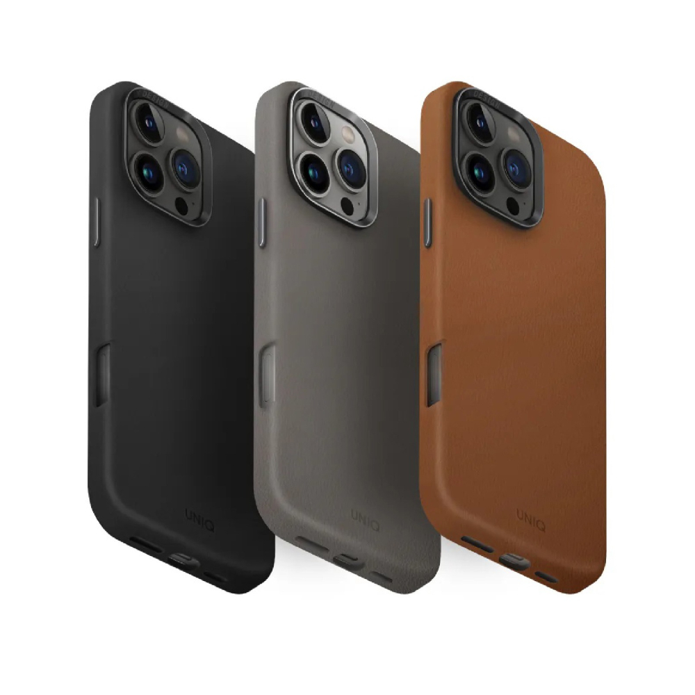 UNIQ Lyden 耐刮 皮革 磁吸 防摔殼 保護殼 手機殼 iPhone 16 Pro Max-細節圖2