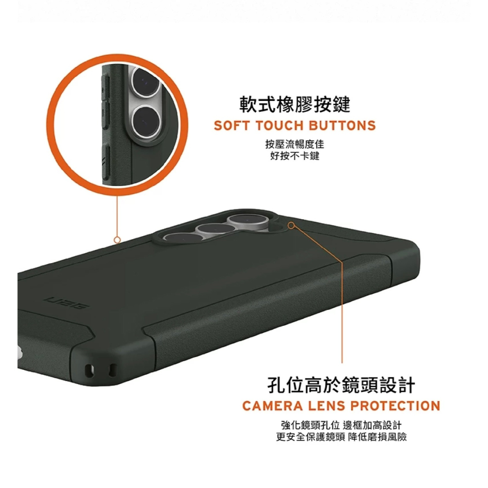 UAG 耐衝擊 美國軍規 保護殼 防摔殼 手機殼 Galaxy S24 FE-細節圖8