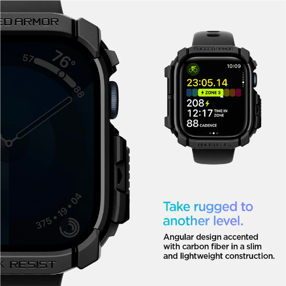 Spigen SGP Rugged Armor 手錶殼 防摔殼 保護殼 Apple Watch s10 42 mm-細節圖3