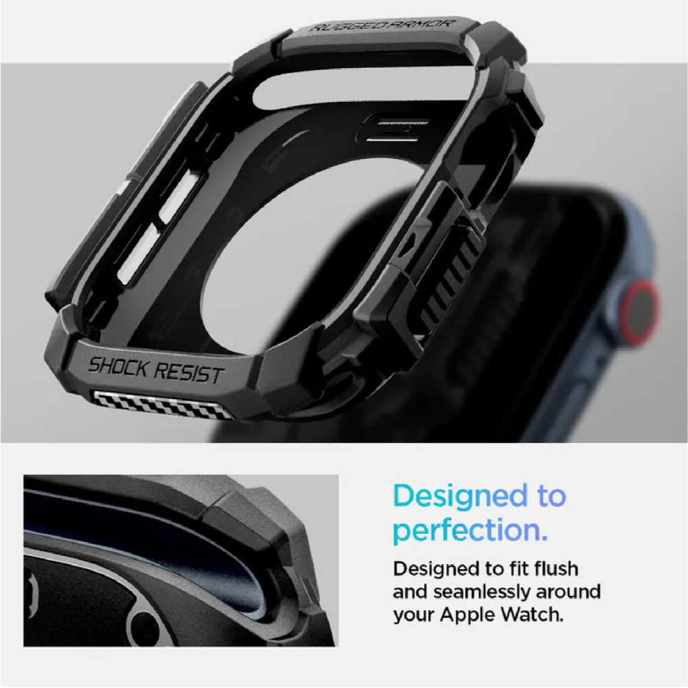 Spigen SGP Rugged Armor 手錶殼 防摔殼 保護殼 Apple Watch s10 42 mm-細節圖6