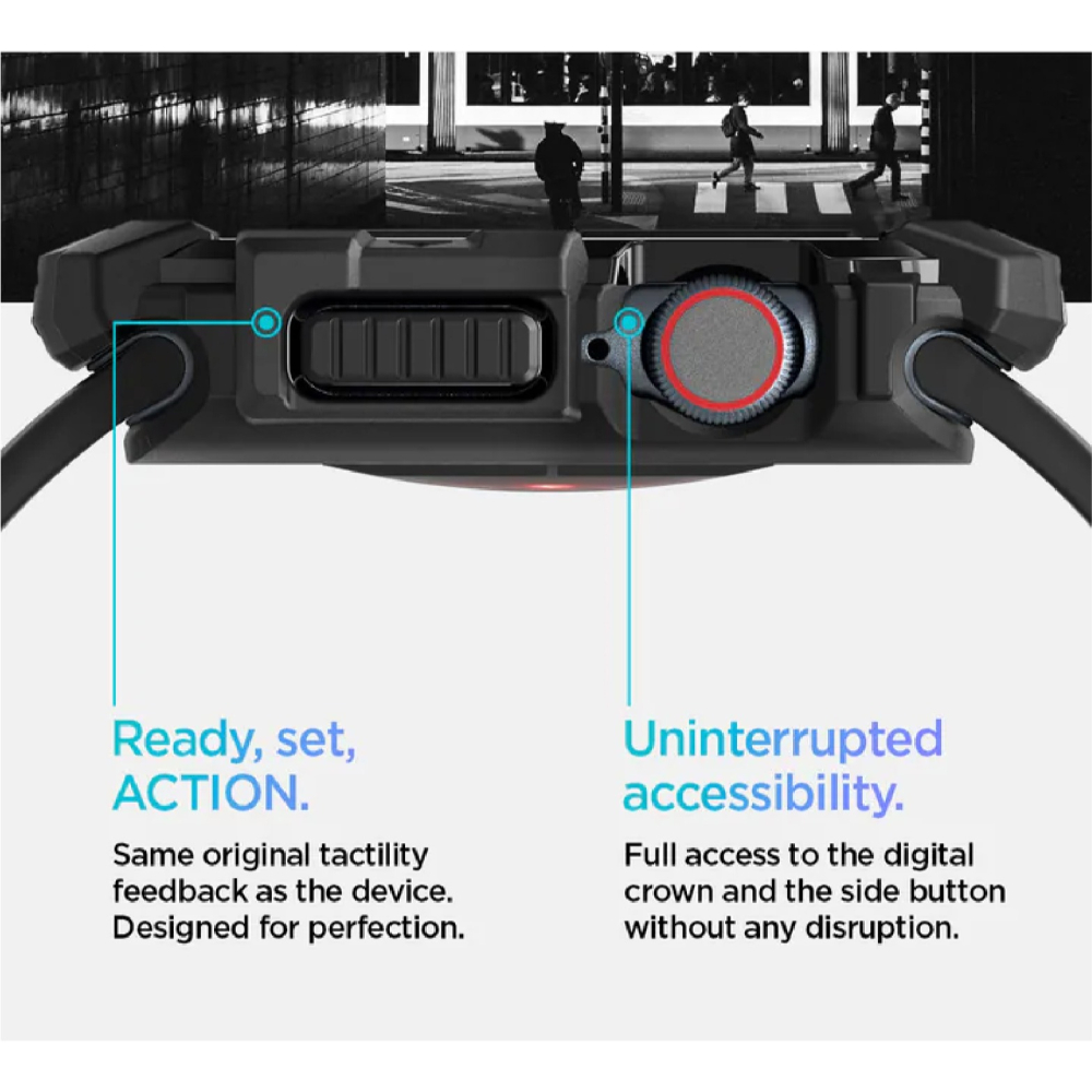 Spigen SGP Rugged Armor 手錶殼 防摔殼 保護殼 Apple Watch s10 42 mm-細節圖8