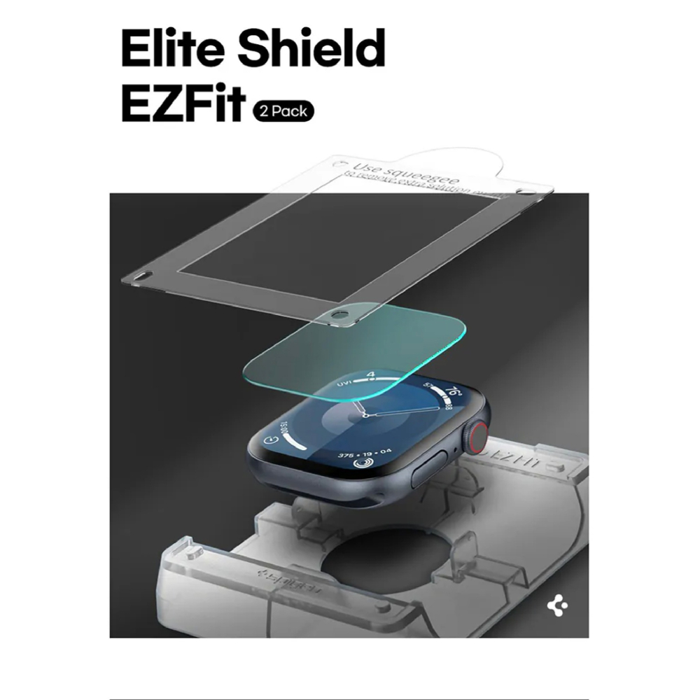 Spigen SGP EliteShield EZ Fit 2入 快易貼 Apple Watch S10 46 mm-細節圖3