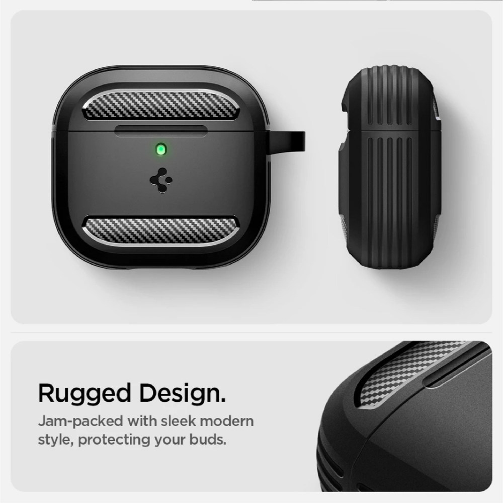 Spigen SGP Rugged Armor 耳機殼 防摔殼 保護殼 Airpods 4-細節圖7