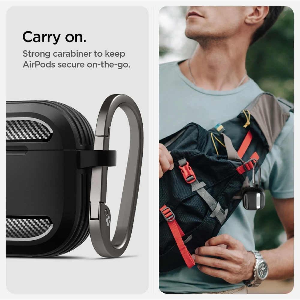 Spigen SGP Rugged Armor 耳機殼 防摔殼 保護殼 Airpods 4-細節圖8