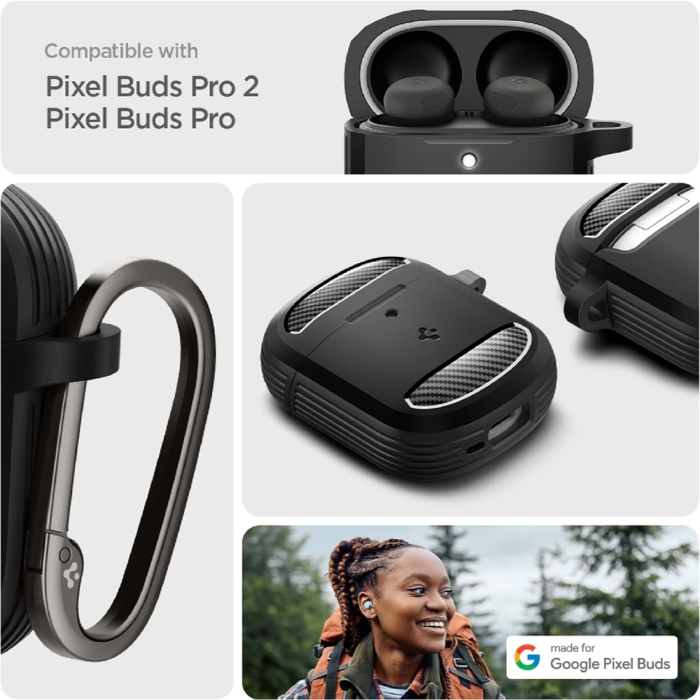 Spigen SGP Rugged Armor 防摔殼 保護殼 耳機殼 Google Pixel Buds Pro 2-細節圖6