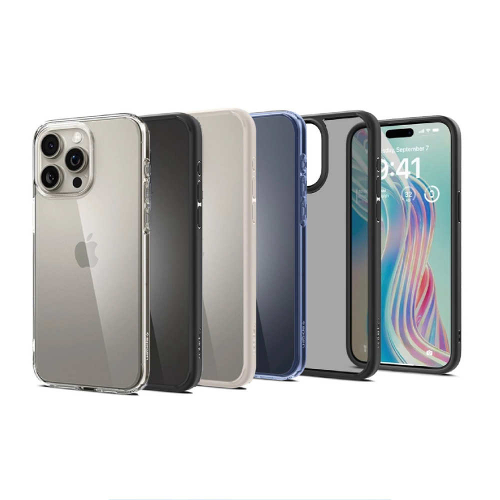 Spigen SGP Ultra Hybrid 軍規 保護殼 iPhone 16 15 Plus Pro Max-細節圖2
