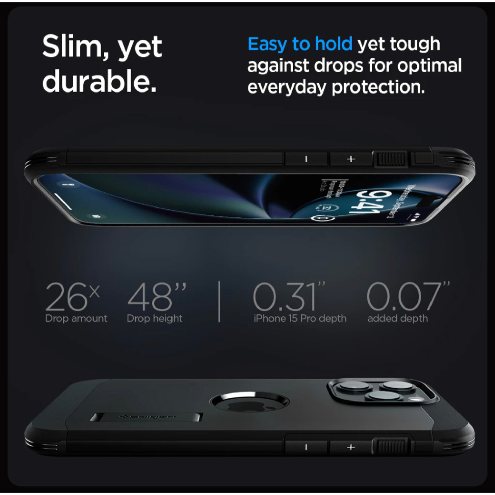 Spigen SGP Tough Armor Mag 磁吸 防摔殼 手機殼 iPhone 16 15 Pro Max-細節圖8