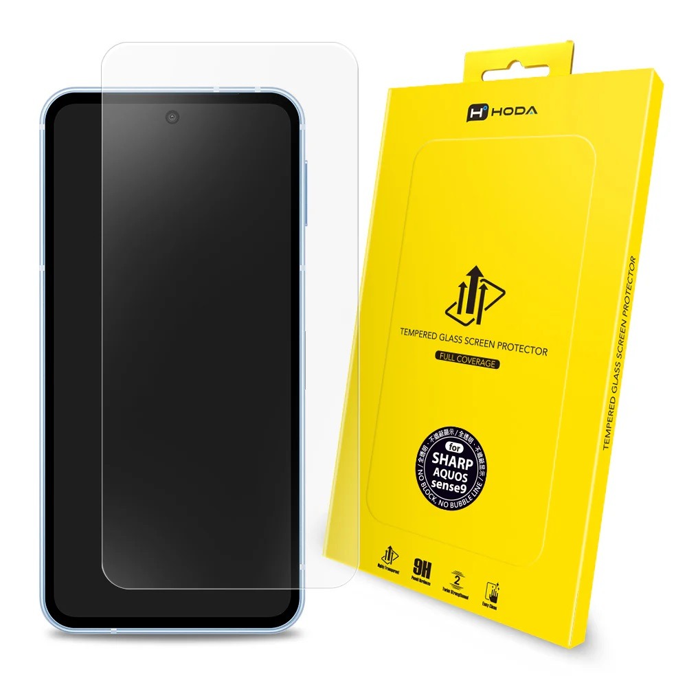 HODA 亮面 9H 玻璃貼 2.5d 保護貼 手機貼 SHARP AQUOS sense 9-規格圖10