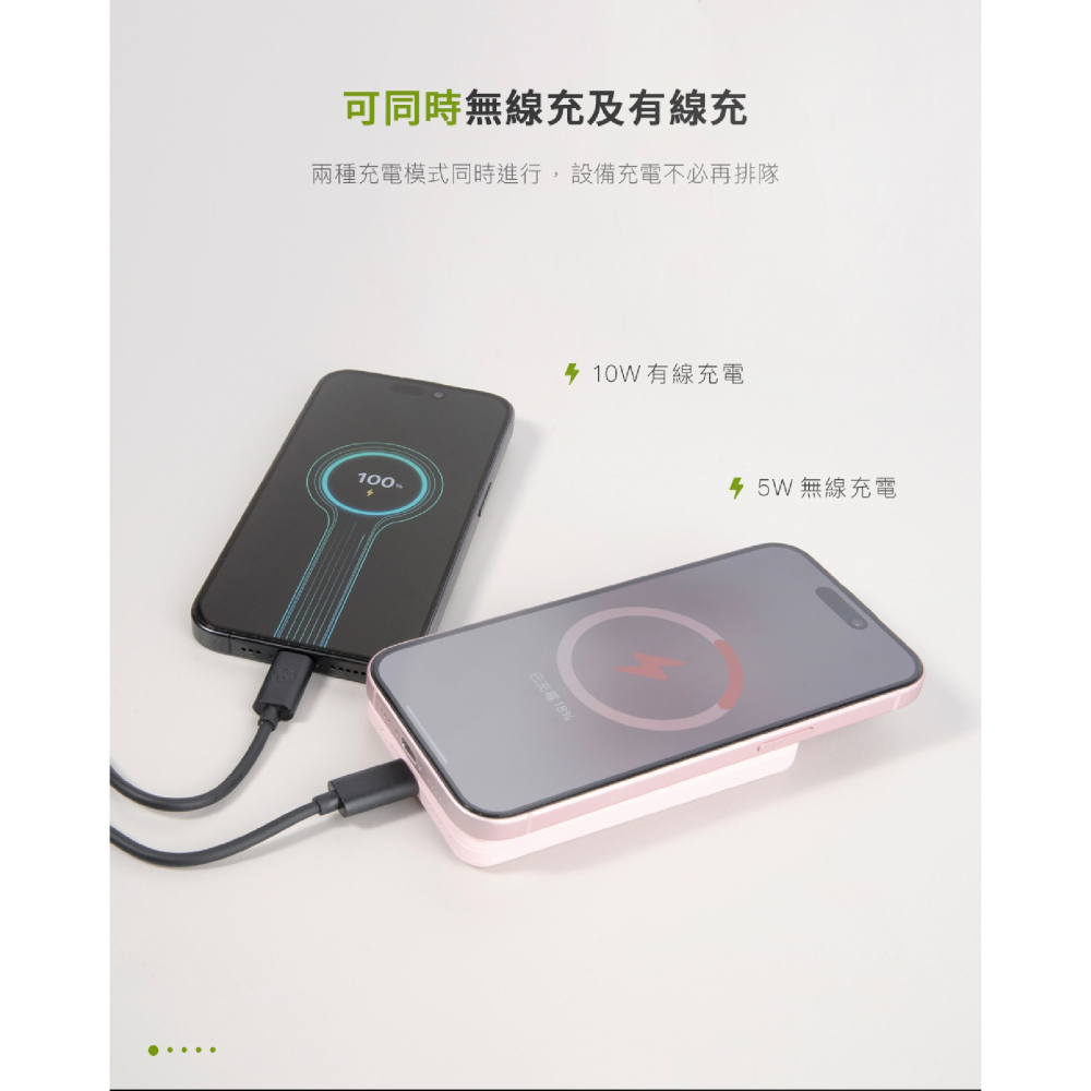 mophie essentials Snap+ 5K 5000mah 磁吸 便攜 行動電源 iphone 16 15-細節圖6
