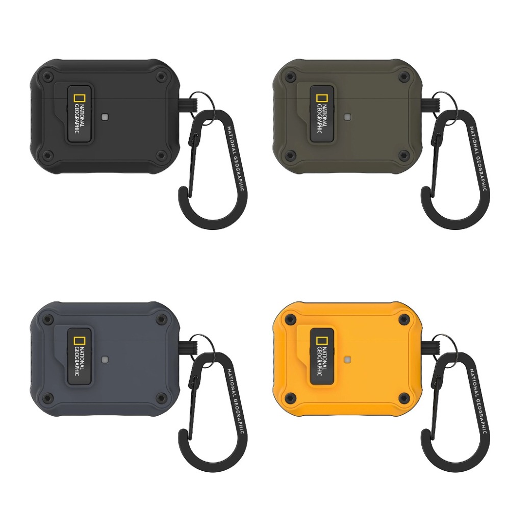 NatGeo 國家地理 RuggedBumper 防摔殼 保護殼 耳機殼 適 AirPods Pro 1 2 3-細節圖2