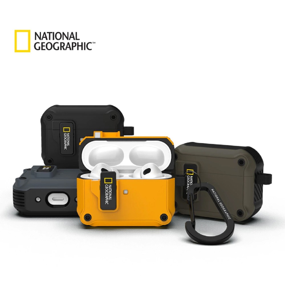 NatGeo 國家地理 RuggedBumper 防摔殼 保護殼 耳機殼 適 AirPods Pro 1 2 3-細節圖3