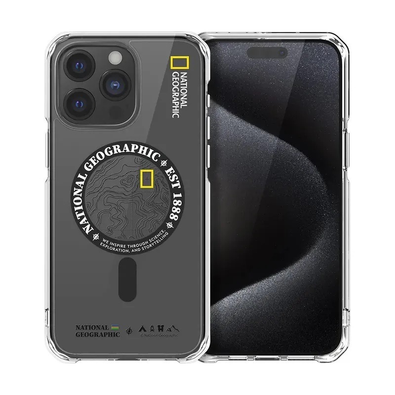 國家地理 印章系列 Magsafe 磁吸式 防摔殼 保護殼 手機殼 適 iPhone 16 Pro Max-規格圖11