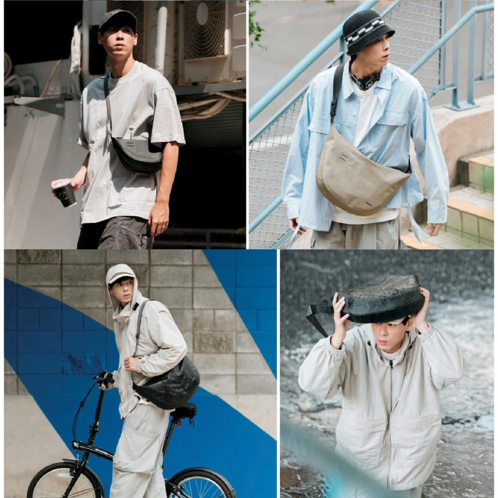 BitPlay AquaSeal 海馬包 防水包 胸前包 隨身包 側背包 半月包 水餃包 IPX7-細節圖7