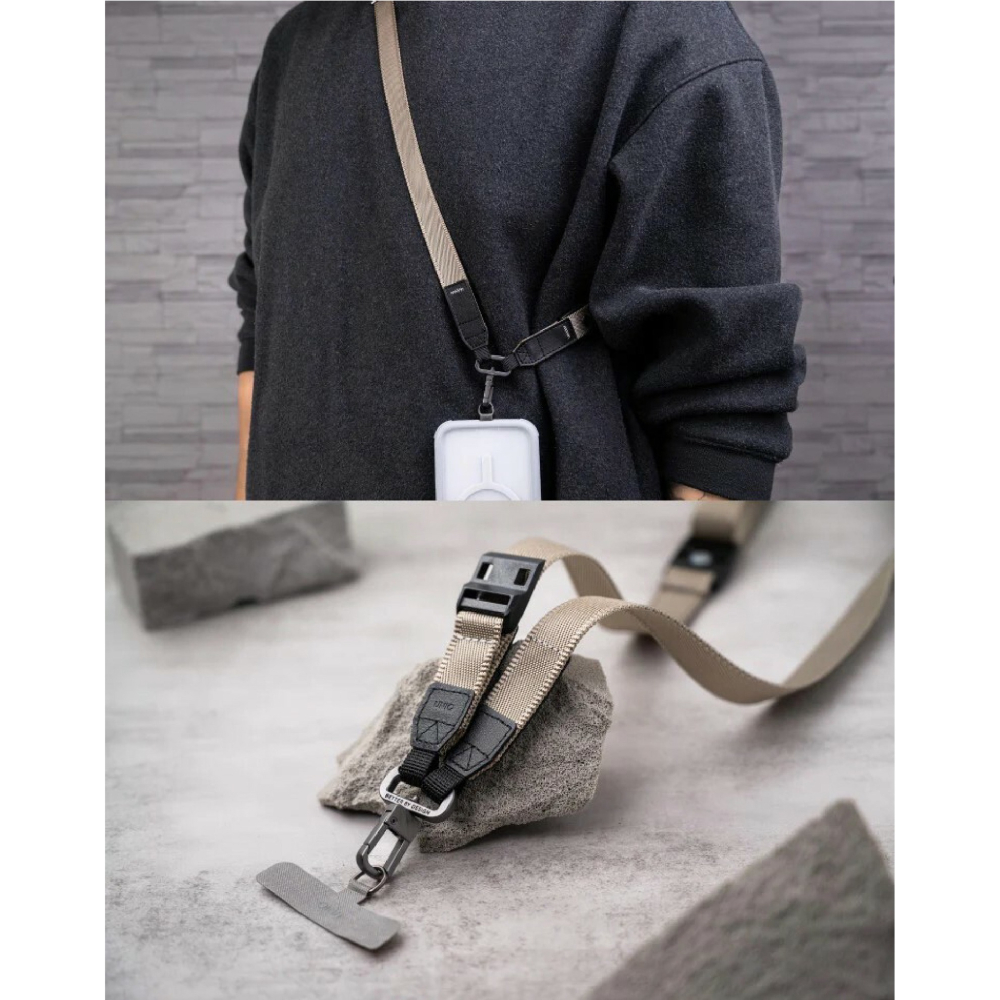 UNIQ Vista DUO 2合1 手機 掛繩 含 掛片 手機繩 防摔繩 適 iPhone 16 15 14 s24-細節圖6