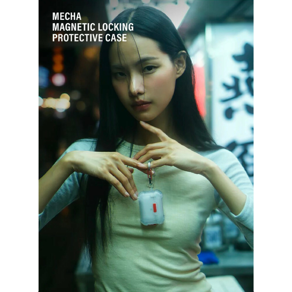 Skinarma Mecha 未來元素 耳機 保護套 保護殼 耳機殼 適 AirPods Pro 1 & 2-細節圖5