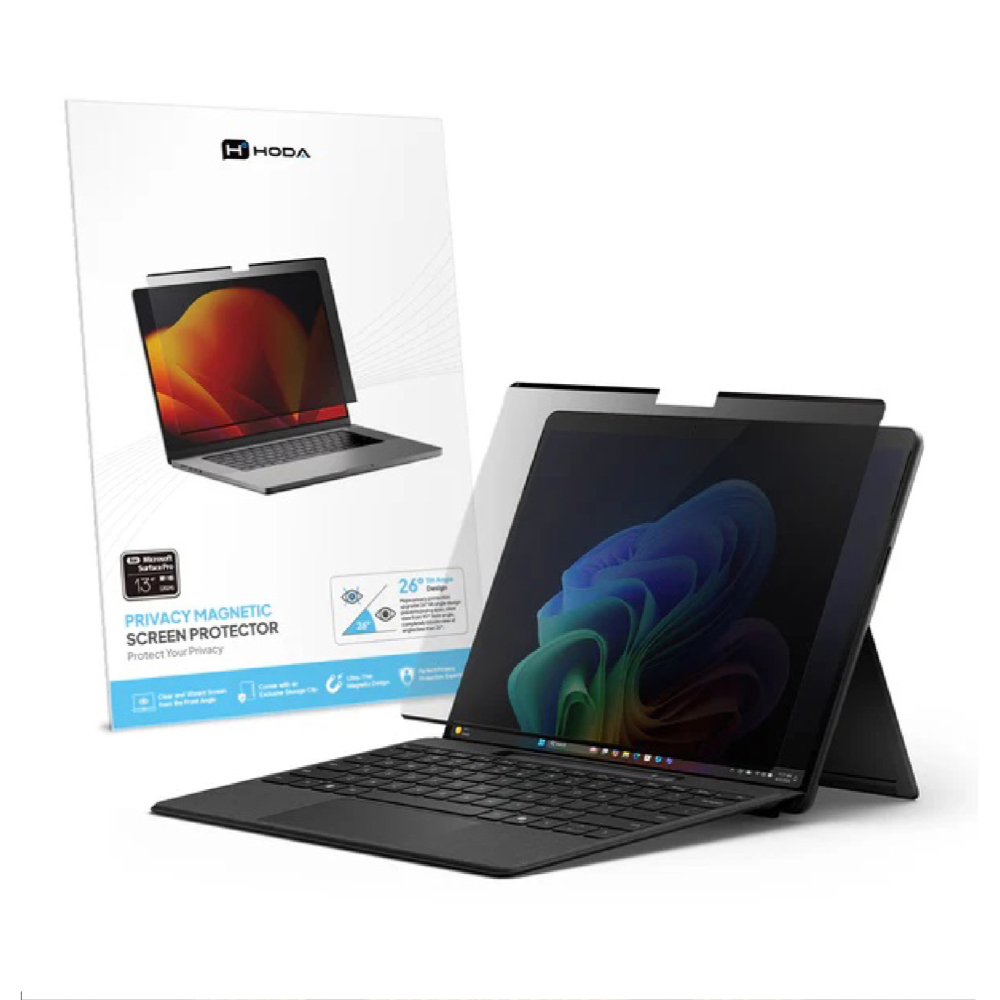 HODA 磁吸 防窺 玻璃貼 保護貼 螢幕貼 適 微軟Surface Laptop Pro 13.8吋 15吋 11版-細節圖4