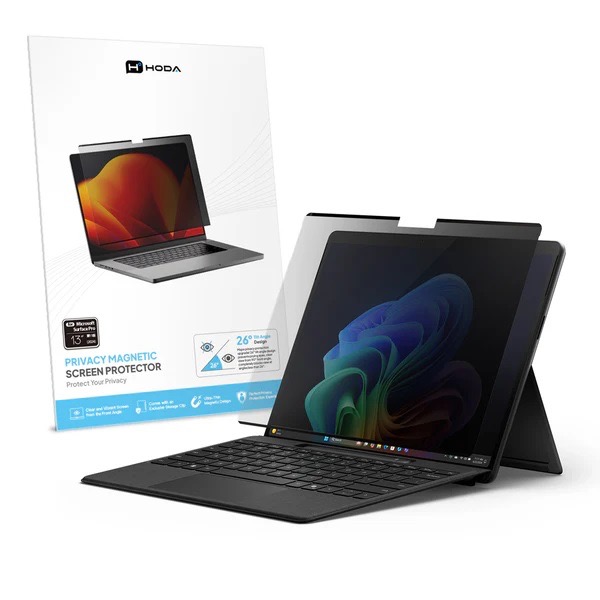 HODA 磁吸 防窺 玻璃貼 保護貼 螢幕貼 適 微軟Surface Laptop Pro 13.8吋 15吋 11版-規格圖6