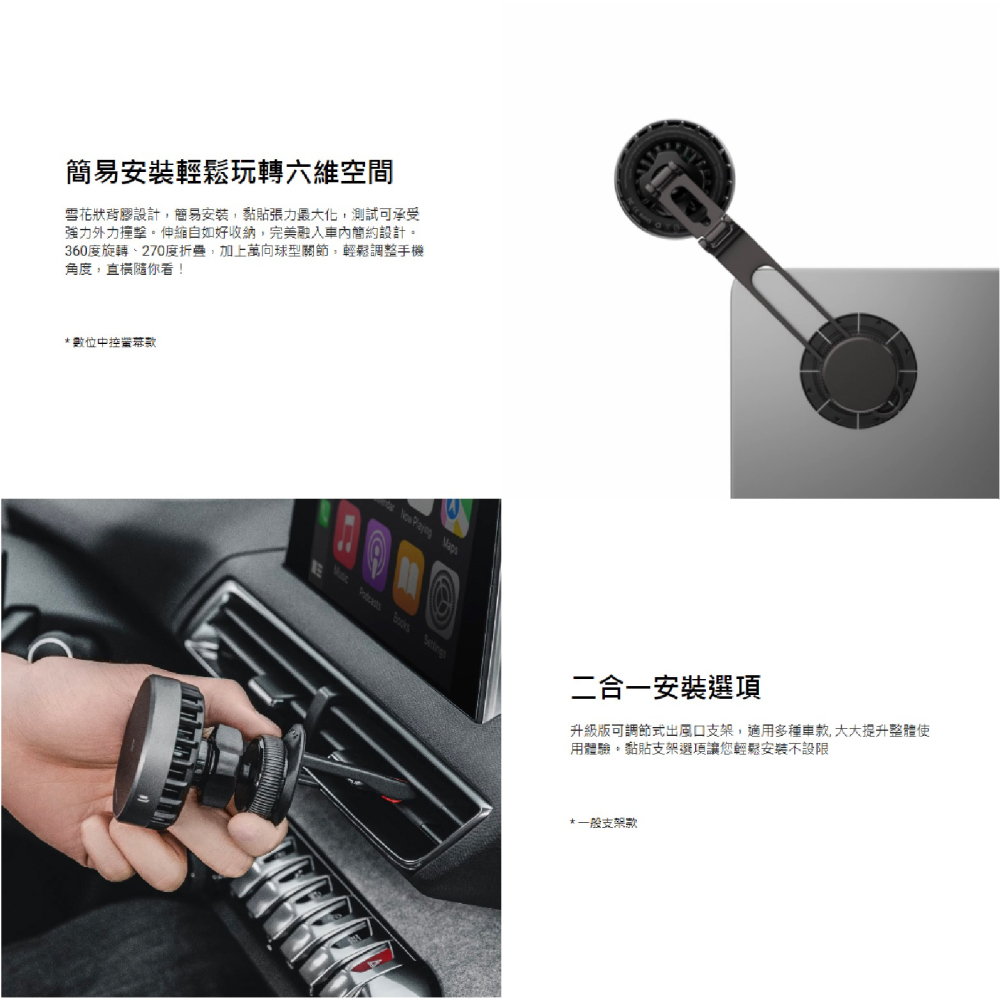 MAGEASY Qi2 車用 手機支架 磁吸式 充電器 支援 MagSafe 適 iPhone 16 15 S24-細節圖7