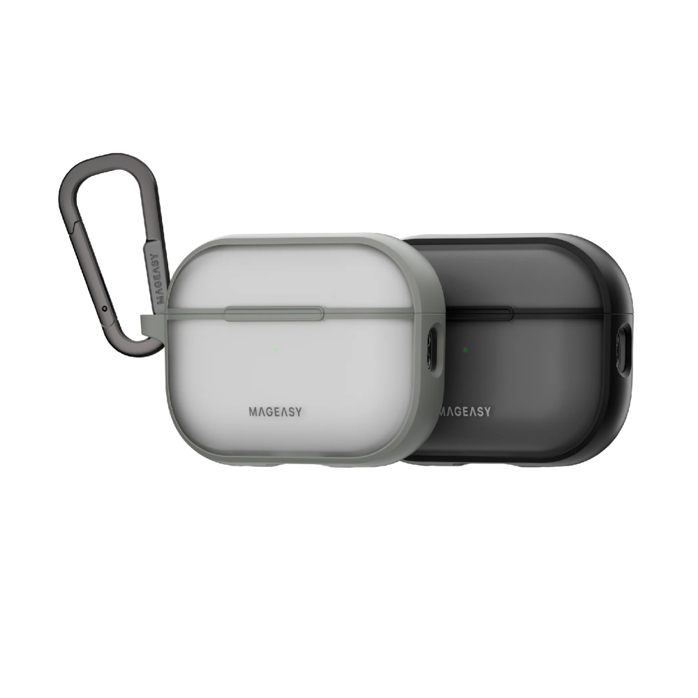 MAGEASY Roam 城市漫遊 霧透 耳機殼 保護殼 適 AirPods Pro 1 2-細節圖2