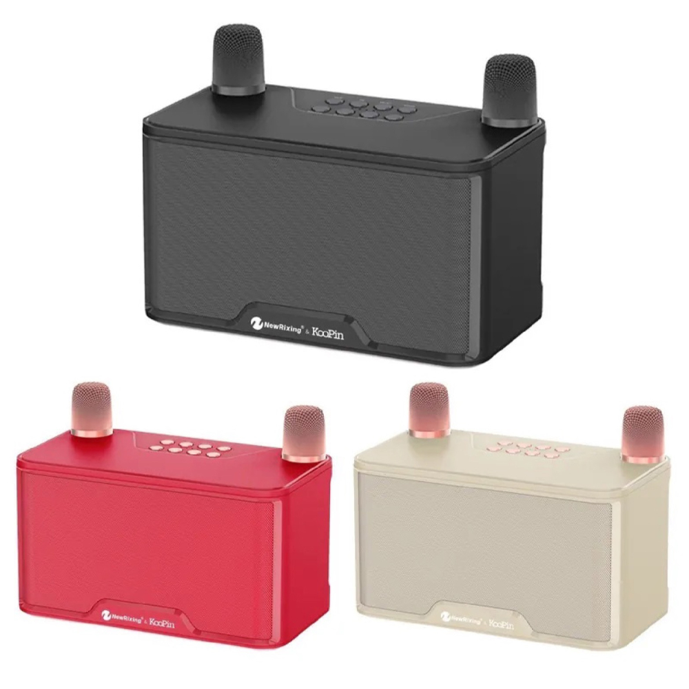 KooPin 雙人 無線 麥克風 行動 KTV 音響組 適 露營 野餐 派對-細節圖2