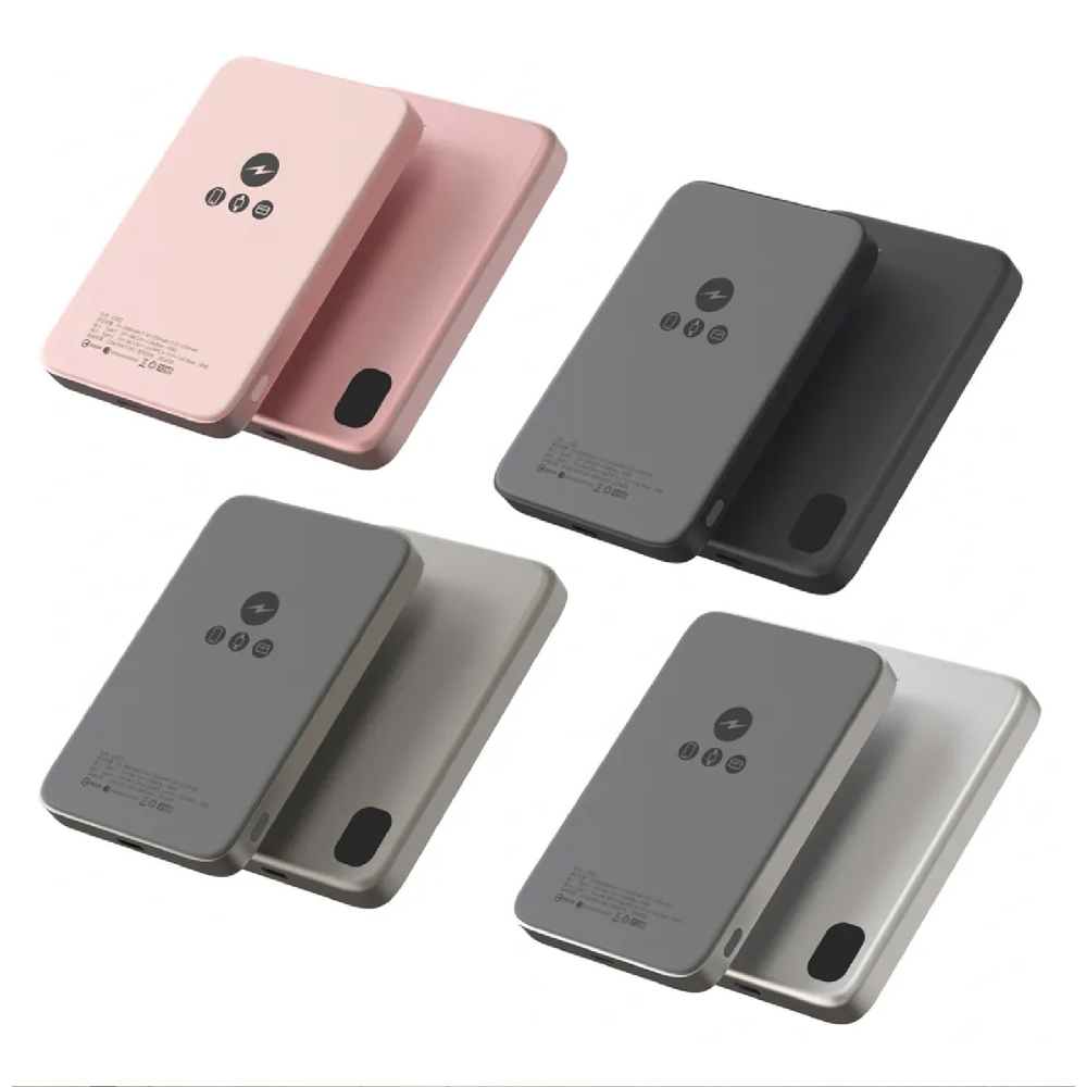 KooPin 鋁合金 石墨烯 15W 磁吸 行動電源 支援 MagSafe 5000mAh 適 iPhone 16 15-細節圖2