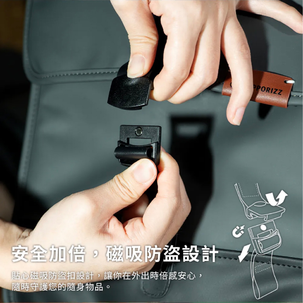 Hipporizz WasserElegant 平板包 筆電包 收納包 單肩包 適 14吋 Macbook iPad-細節圖6