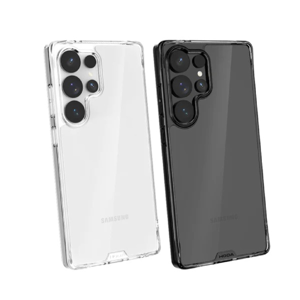 HODA 晶石 玻璃 防摔殼 保護殼 手機殼 透明殼 適 Samsung S25 Ultra-細節圖2