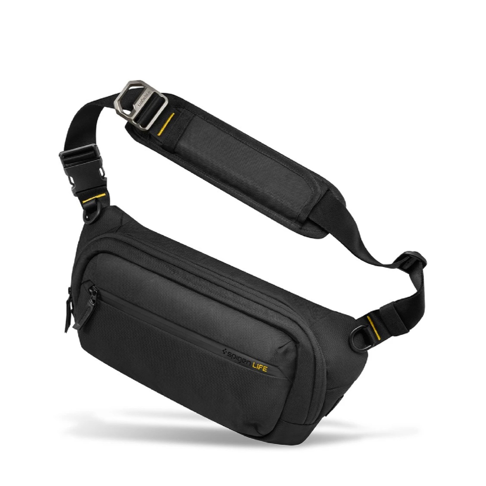 Spigen SGP Klasden 斜背 潮流 胸包 單肩包 水餃包 收納包-細節圖4