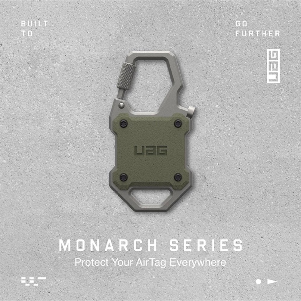 UAG 頂級版 多功能 鎖扣 保護殼 防摔殼 安全扣 適 AirTag 1 & 2-細節圖3