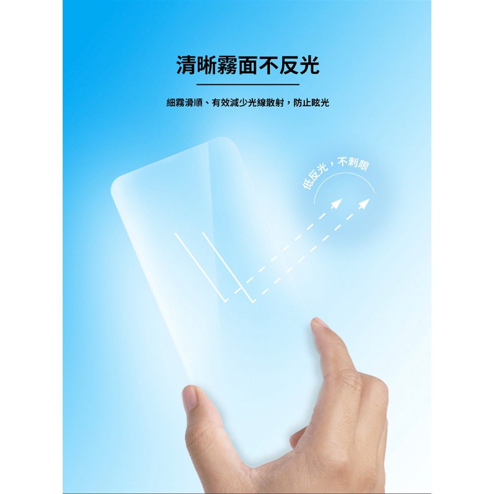imos 3D 霧面 全透明 無黑邊 德國萊因 低藍光 保護貼 玻璃貼 9H 適 iPhone 16 Pro Max-細節圖7