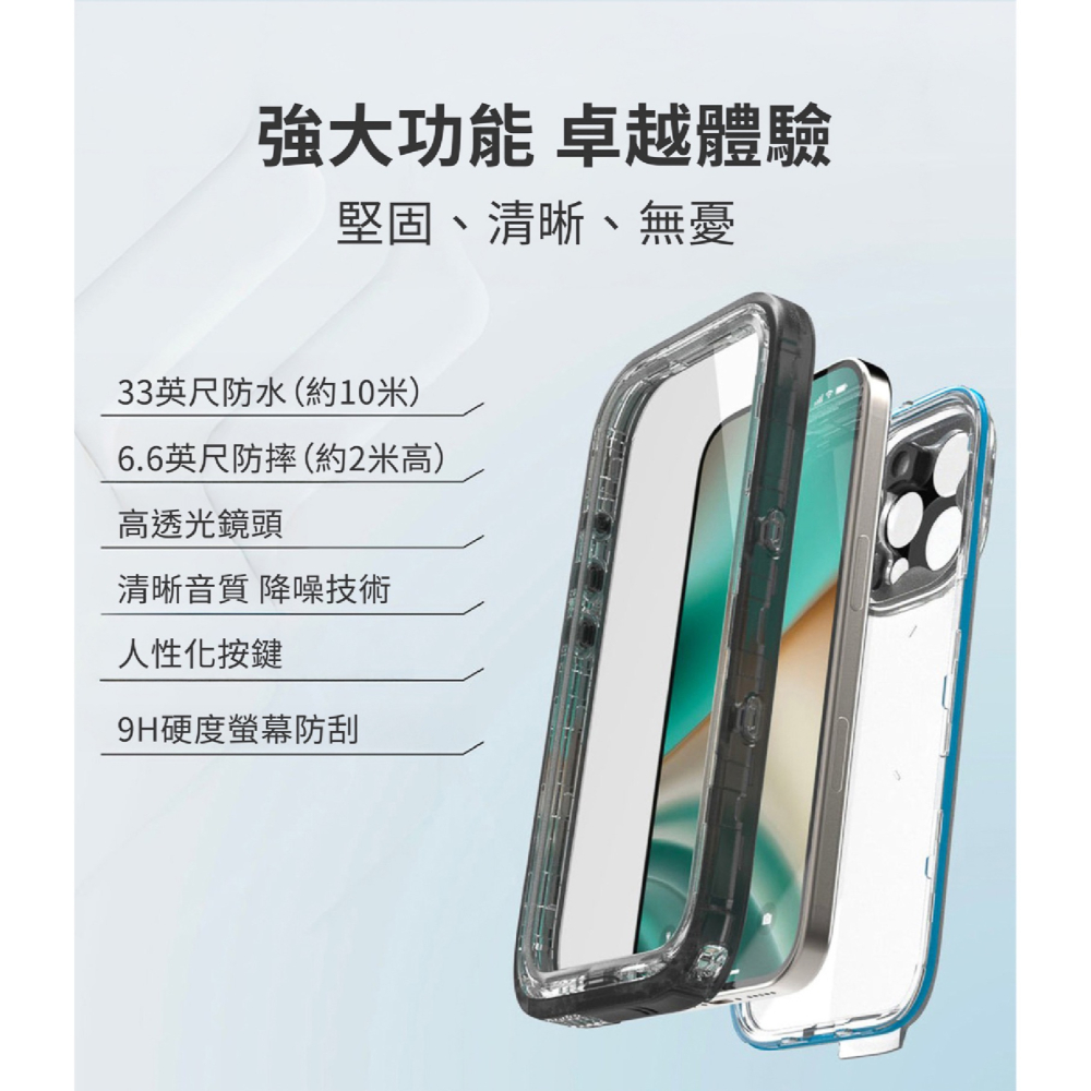CATALYST 軍規 防水 保護殼 手機殼 防摔殼 四合一 適 iPhone 16 Pro Max-細節圖10