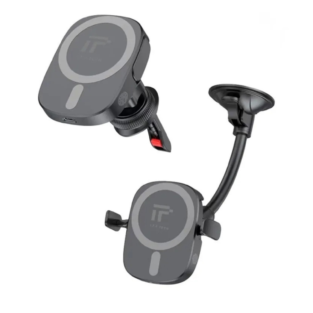 I.T.F X13 磁吸 充電器 車充 充電座 支援 MagSafe 適 iPhone 16 16e 15 14-細節圖2
