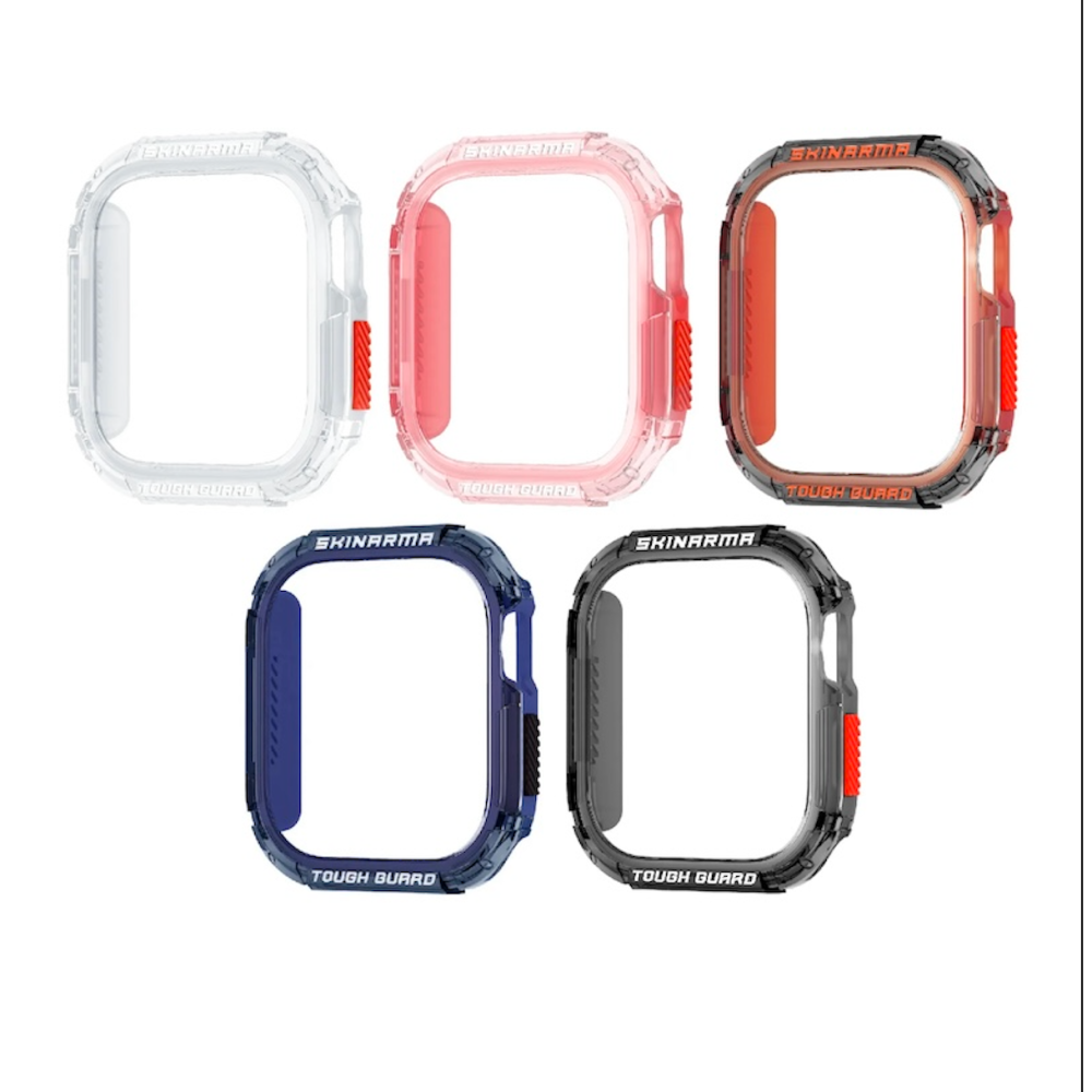 Skinarma Atom 雙色 保護殼 手錶殼 防摔殼 適 Apple Watch S10 42 46 49 mm-細節圖2