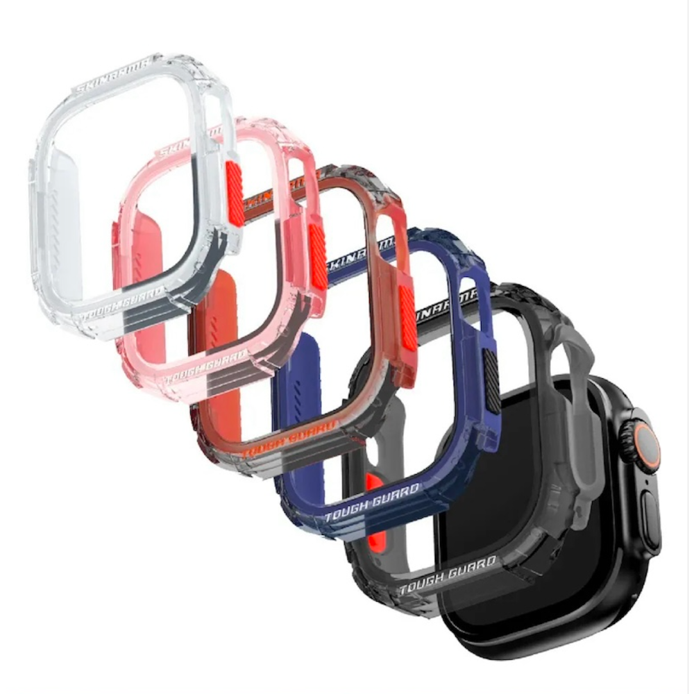 Skinarma Atom 雙色 保護殼 手錶殼 防摔殼 適 Apple Watch S10 42 46 49 mm-細節圖3